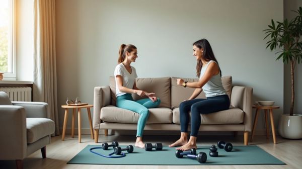 Des séances de coaching physique sur mesure à domicile